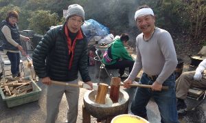 餅つき大会