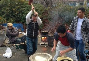 2013年12月30日　餅つき大会